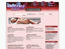 Tablet Screenshot of ladyboysexguide.com